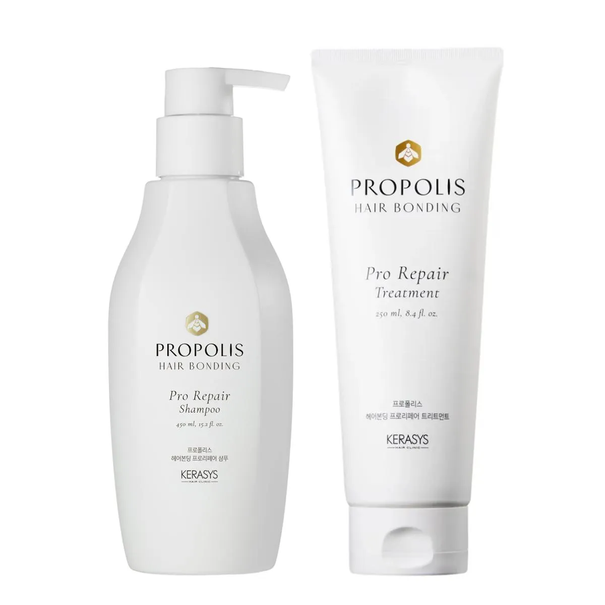 KERASYS PROPOLIS HAIR BONDING PRO REPAIR KIT (SH450+MASC250)