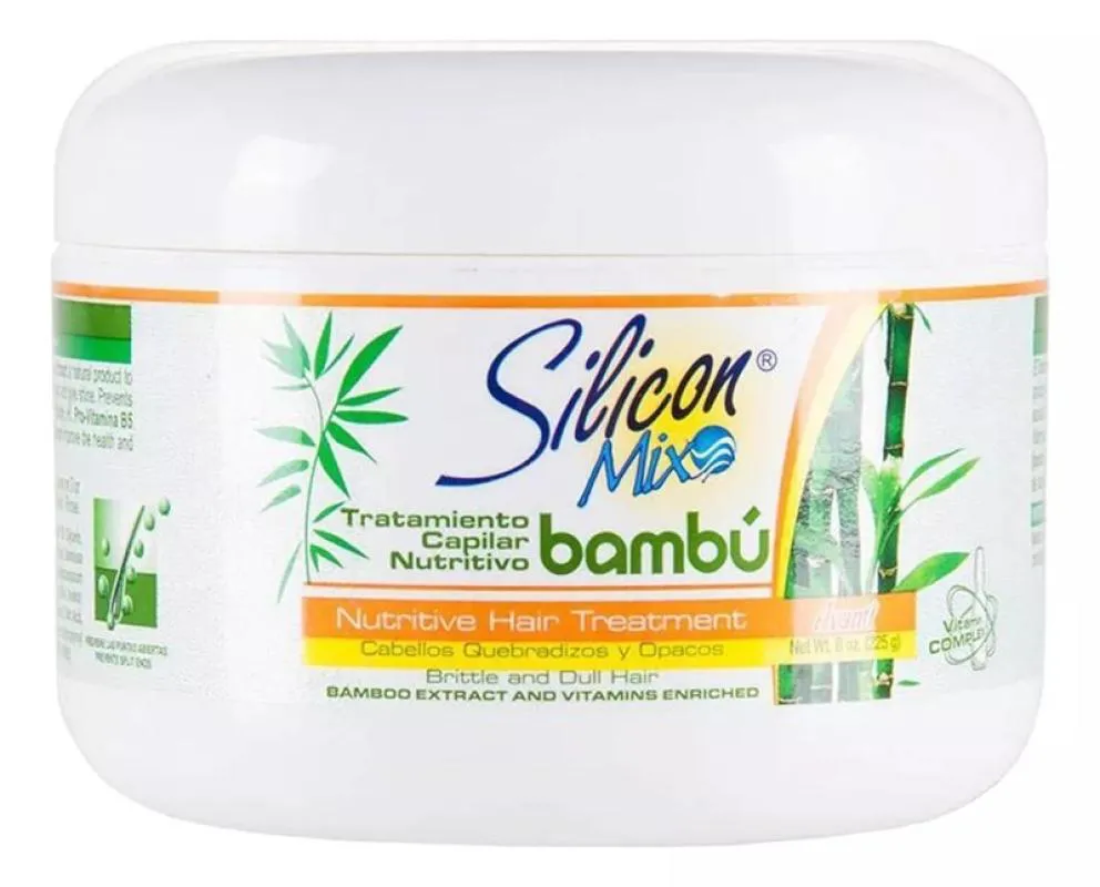 SILICON MIX BAMBU MASCARA DE TRATAMENTO CAPILAR NUTRITIVO 225 G