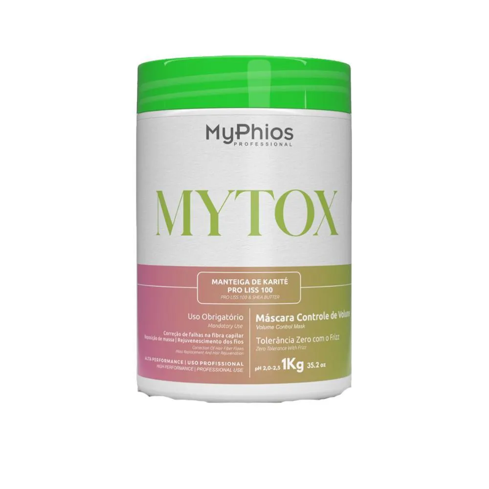 MYPHIOS MYTOX MáSCARA CONTROLE DE VOLUME 1KG