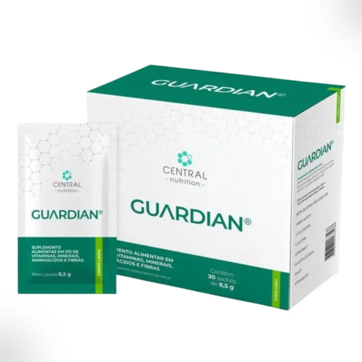 GUARDIAN MODULAçãO INTESTINO FUNCIONAL 30 SACHêS 8GR CENTRAL Limão