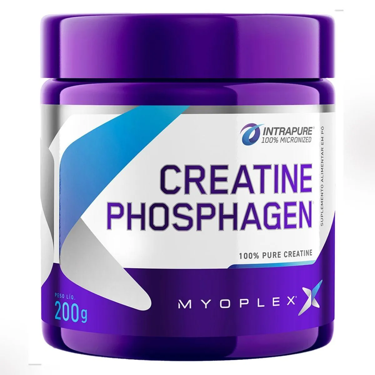CREATINE PHOSPHAGEN 100% PURE MICRONIZED 200G MYOPLEX Natural