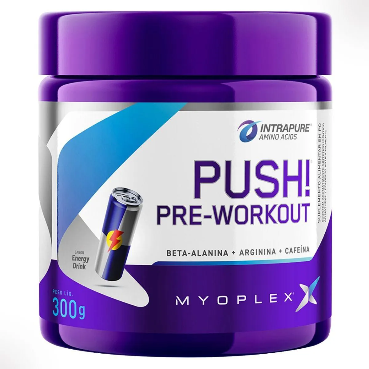 PRE WORKOUT PUSH CAFEINA BETA ALANINA ARGININA 300G MYOPLEX Energy Drink