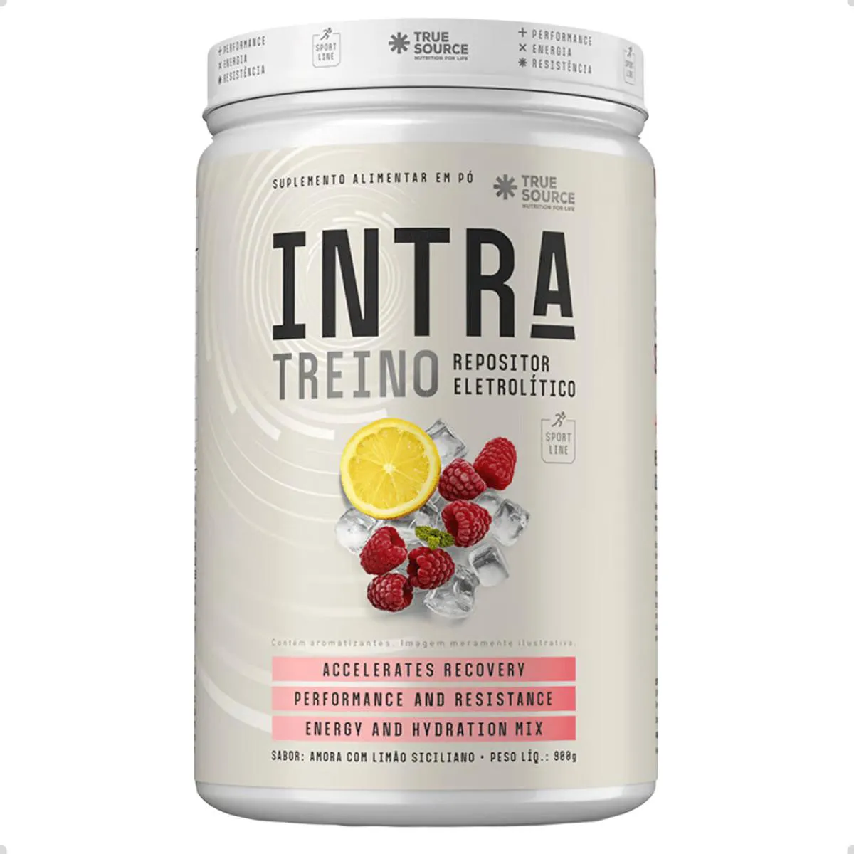 INTRA TREINO REPOSITOR ELETROLITICO 810G TRUE SOURCE Amora E Limão Siciliano