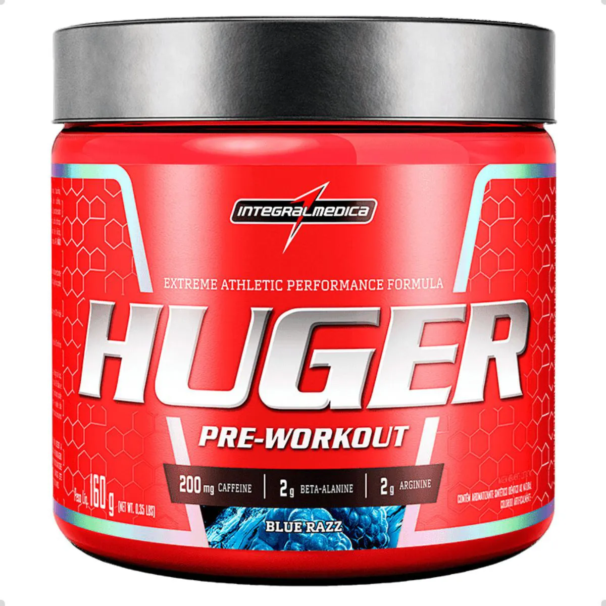 PRE WORKOUT HUGER EXTREME 160G INTEGRALMEDICA Blue Razz