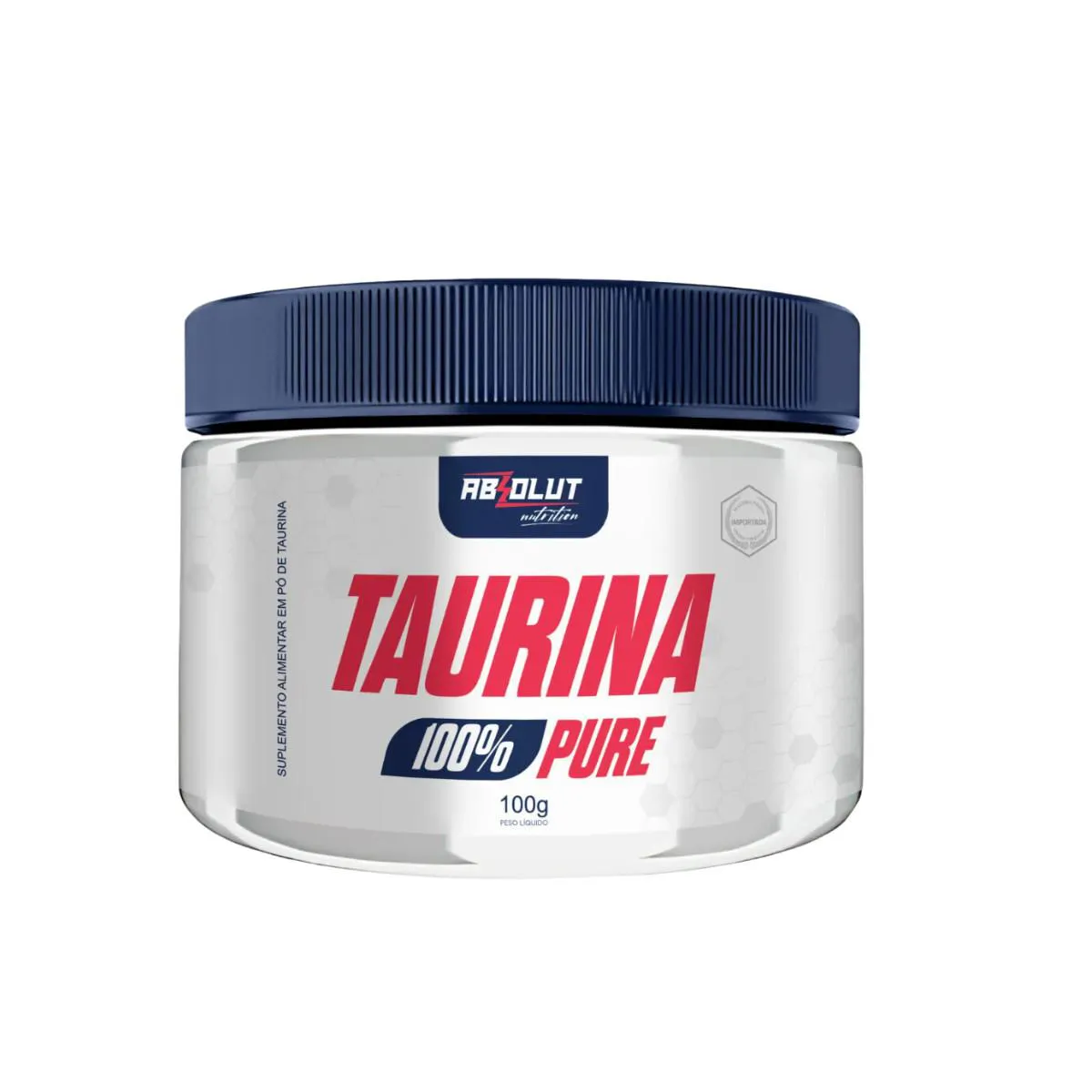 TAURINA 100% PURE POTE 100G ABSOLUT NUTRITION Natural
