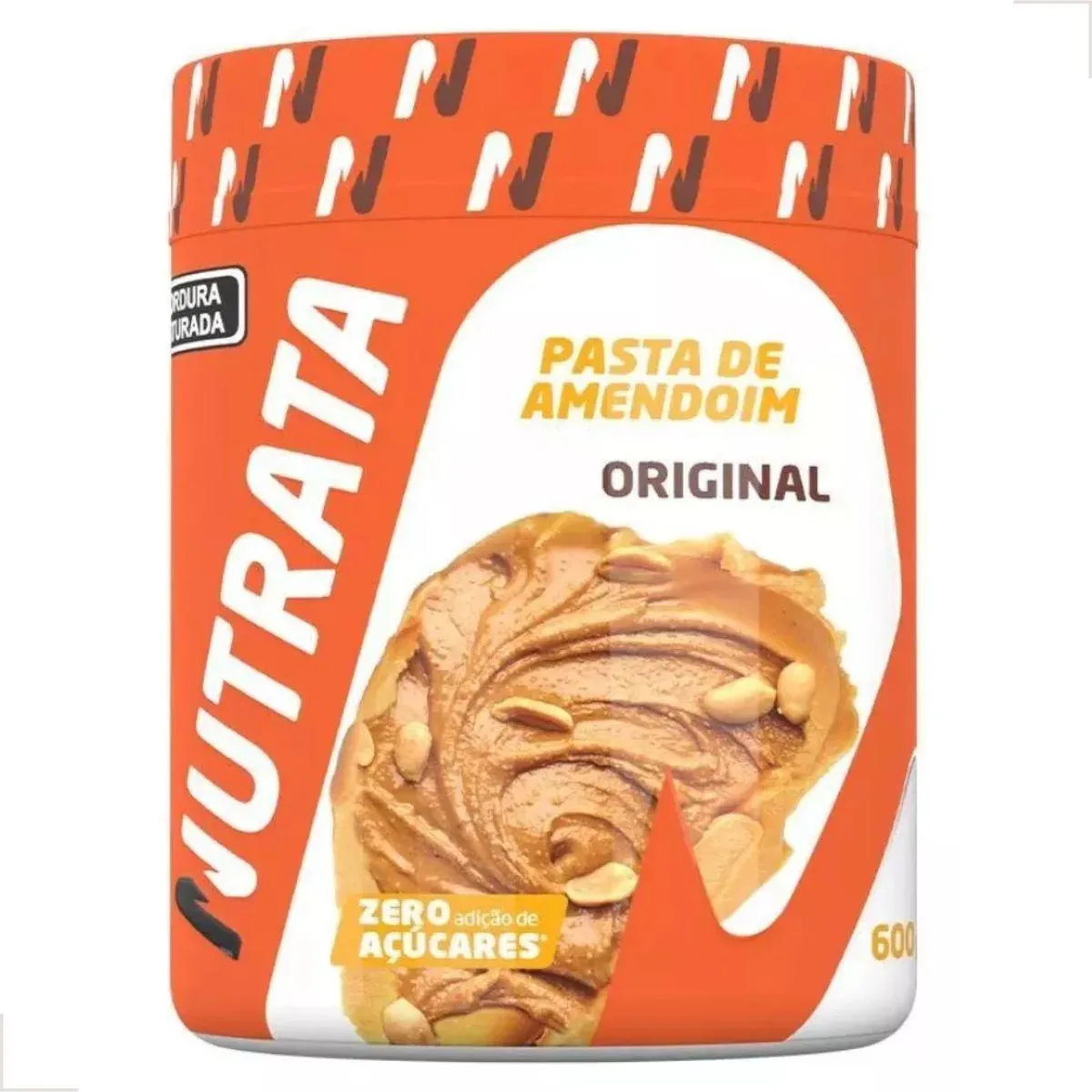 AMENDO WHEY PASTA DE AMENDOIM INTEGRAL 600G NUTRATA Original