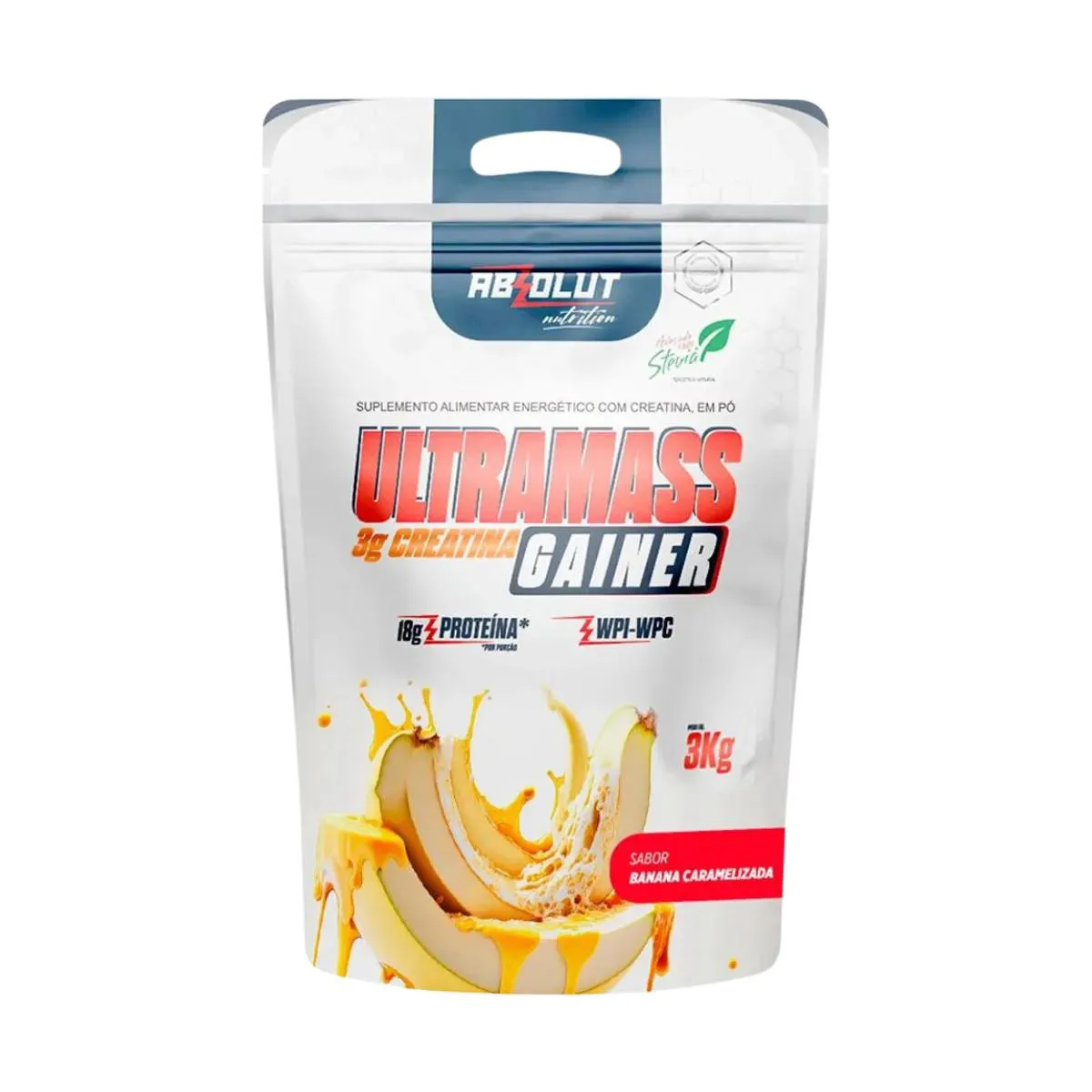 ULTRA MASS GAINER PREMIUM 3KG ABSOLUT NUTRITION Banana Caramelizada