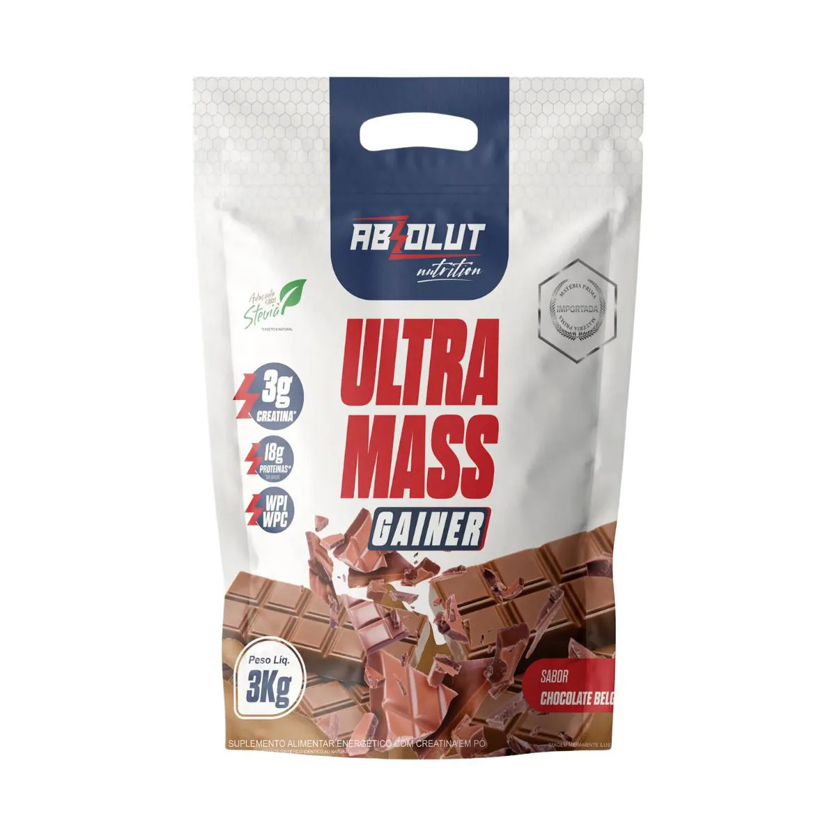 ULTRA MASS GAINER PREMIUM 3KG ABSOLUT NUTRITION Chocolate Belga