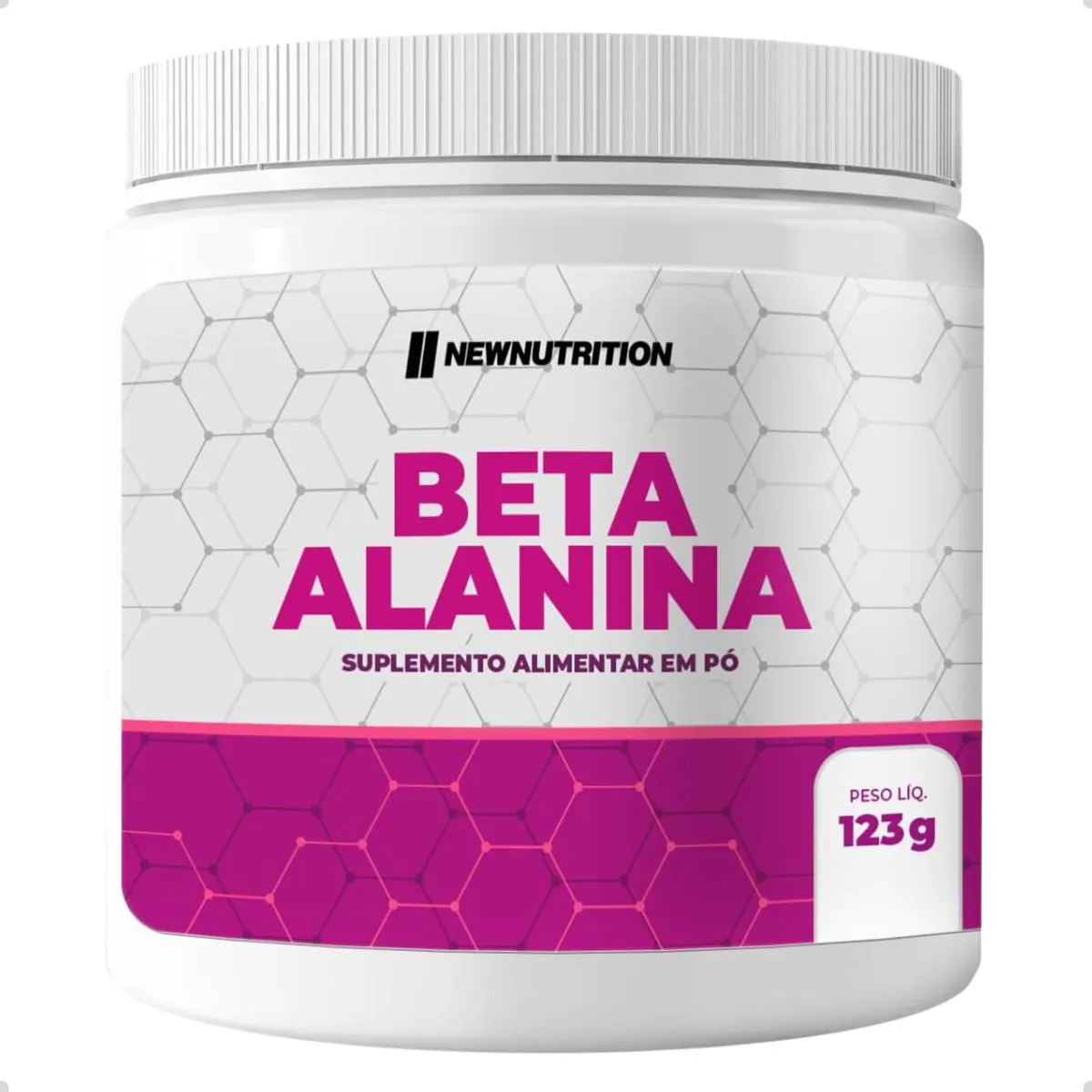 BETA ALANINA 100% PURE 123G NEW NUTRITION Natural