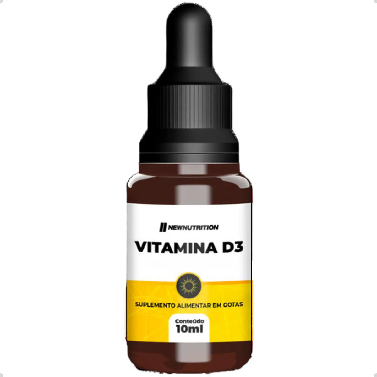 VITAMINA D3 2000UI GOTAS 230 DOSES 10ML NEW NUTRITION Natural