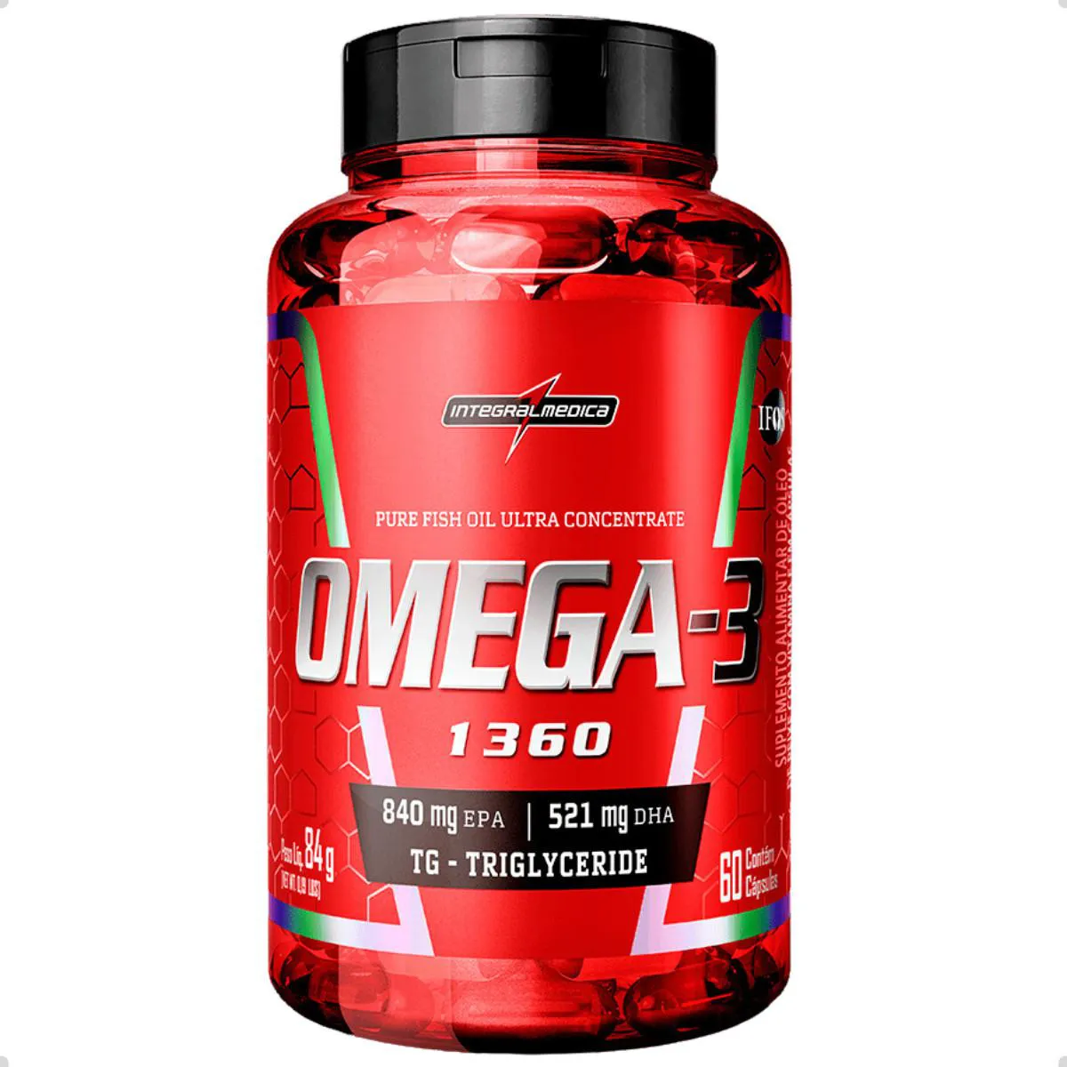 ÔMEGA 3 TG 1360MG 60 CAPSULAS INTEGRALMEDICA Natural