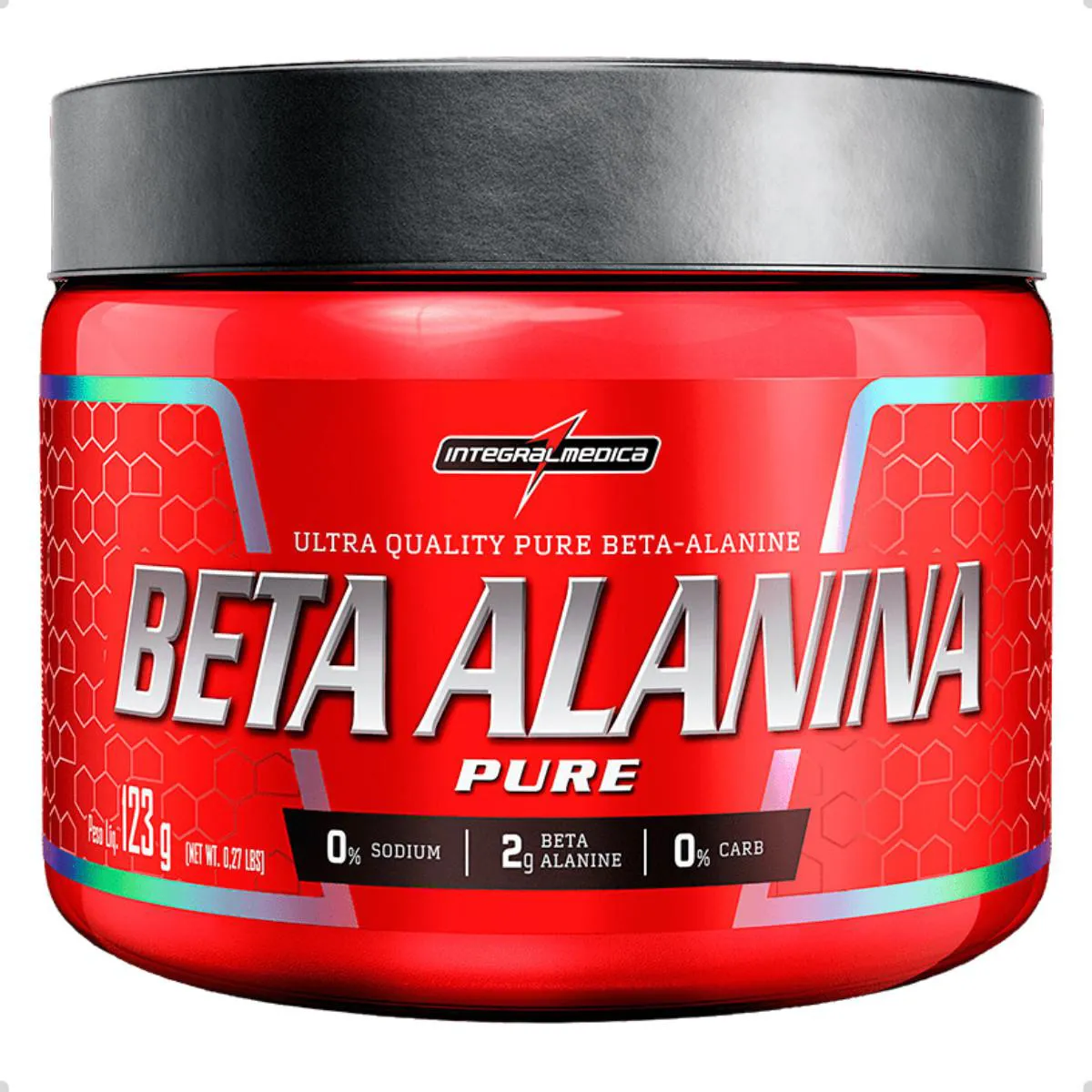 BETA ALANINA 100% PURE 123G INTEGRALMEDICA Natural