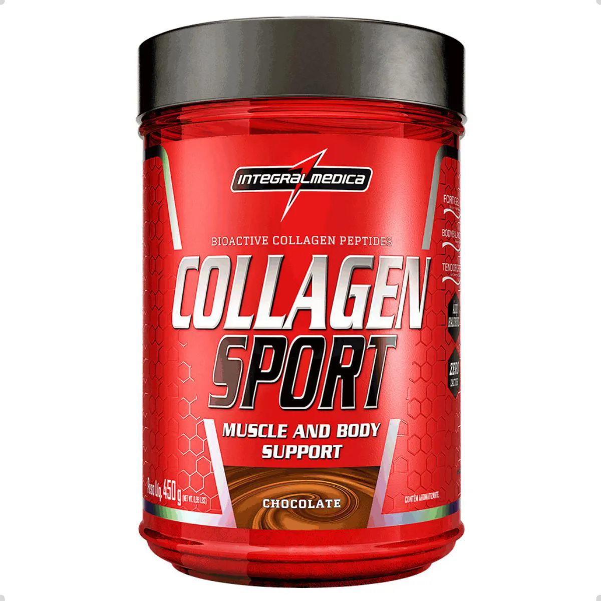 COLLAGEN SPORT BODY BALANCE BIOACTIVE 450G INTEGRALMEDICA Chocolate