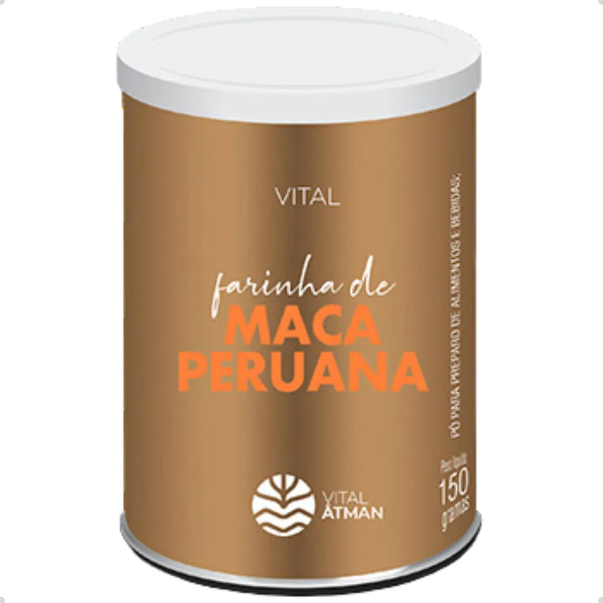 FARINHA DE MACA PERUANA 150G VITAL ATMAN Natural