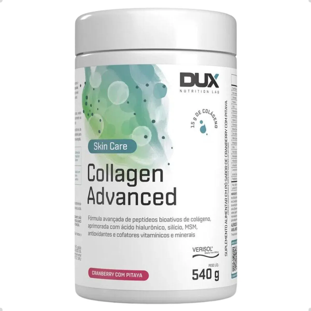 COLLAGEN ADVANCED MSM SKIN CARE 540G DUX NUTRITION Cranberry