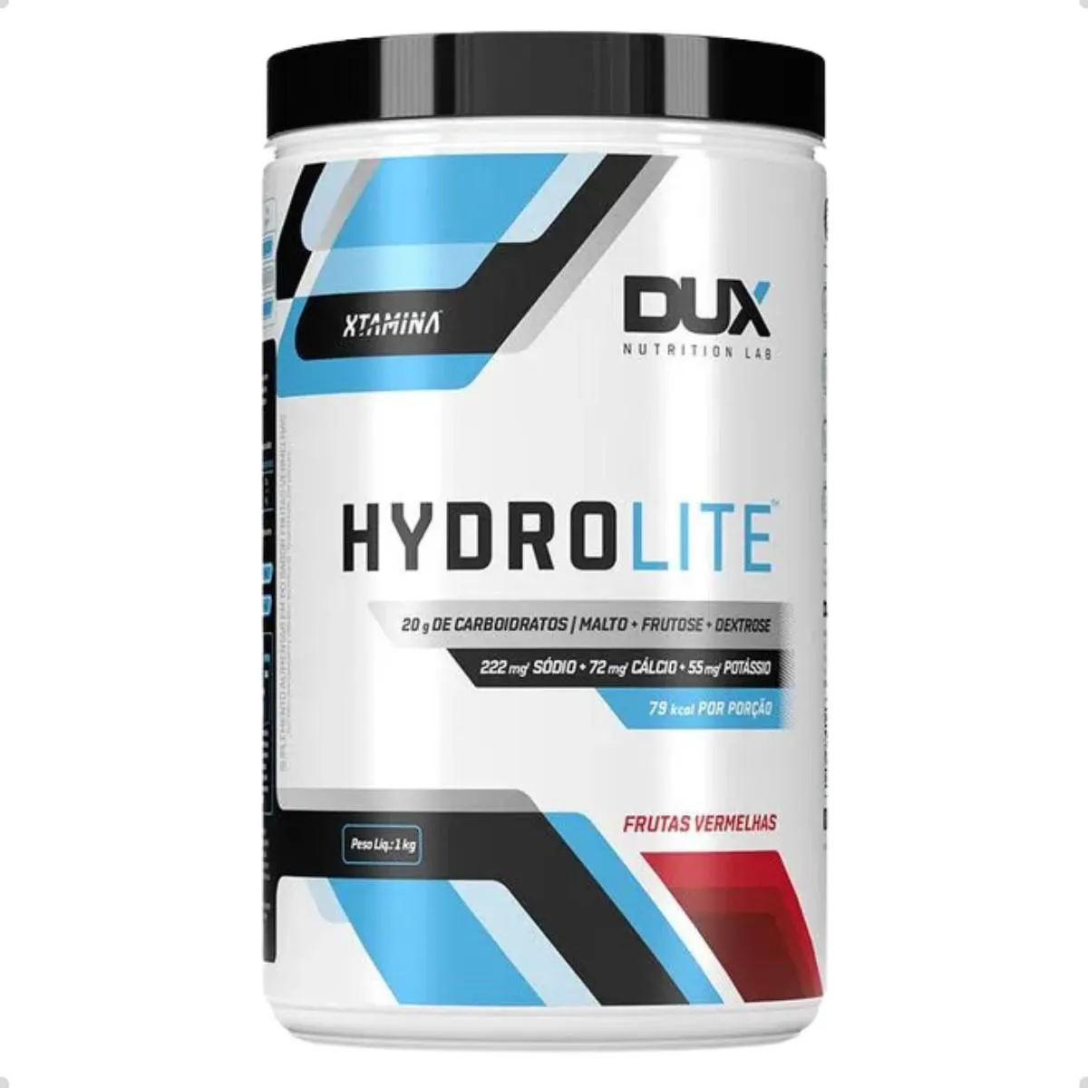 HYDROLITE XTAMINA REPOSIçãO E HIDRATAçãO 1KG DUX NUTRITION Frutas Vermelhas
