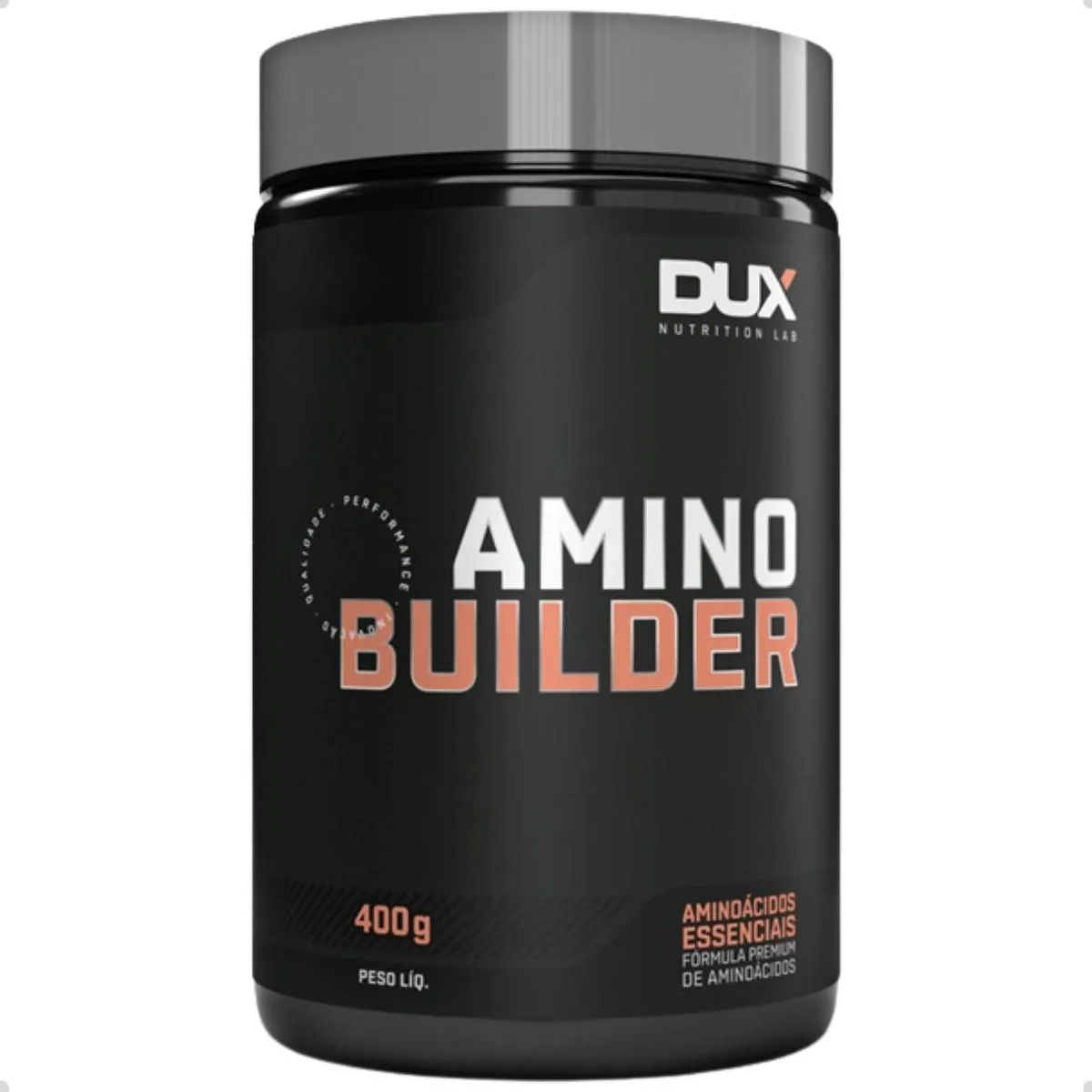 AMINOáCIDOS ESSENCIAIS AMINO BUILDER 400G DUX NUTRITION Maçã Verde