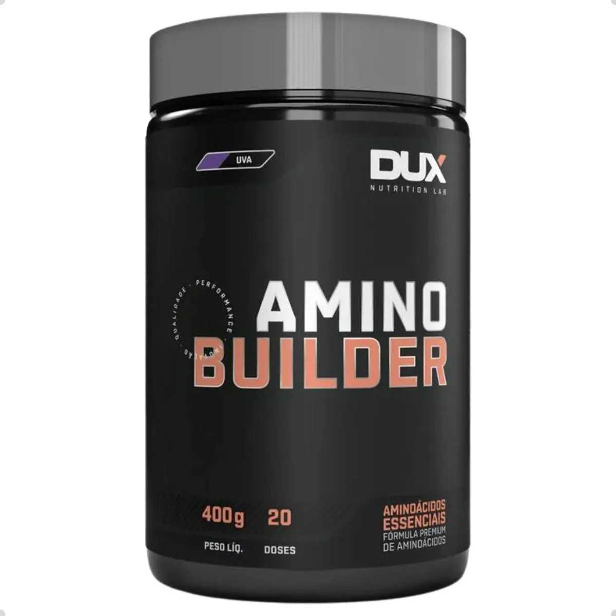 AMINOáCIDOS ESSENCIAIS AMINO BUILDER 400G DUX NUTRITION UVA
