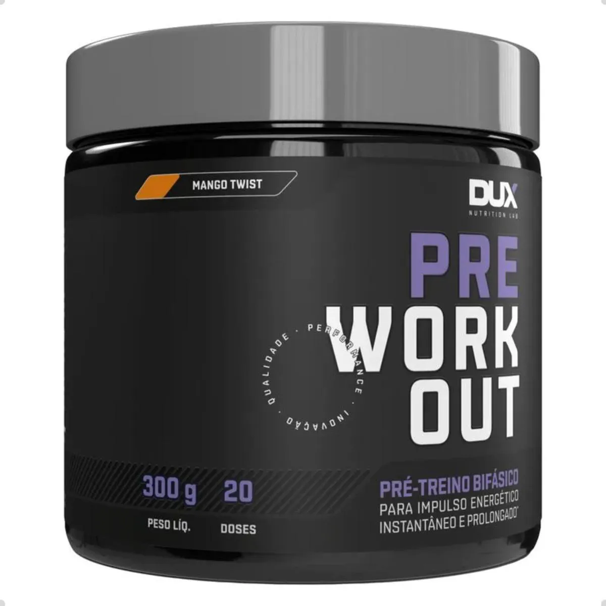 PRE WORKOUT ORIGINAL BIFáSICO 300G DUX NUTRITION Manga Twist