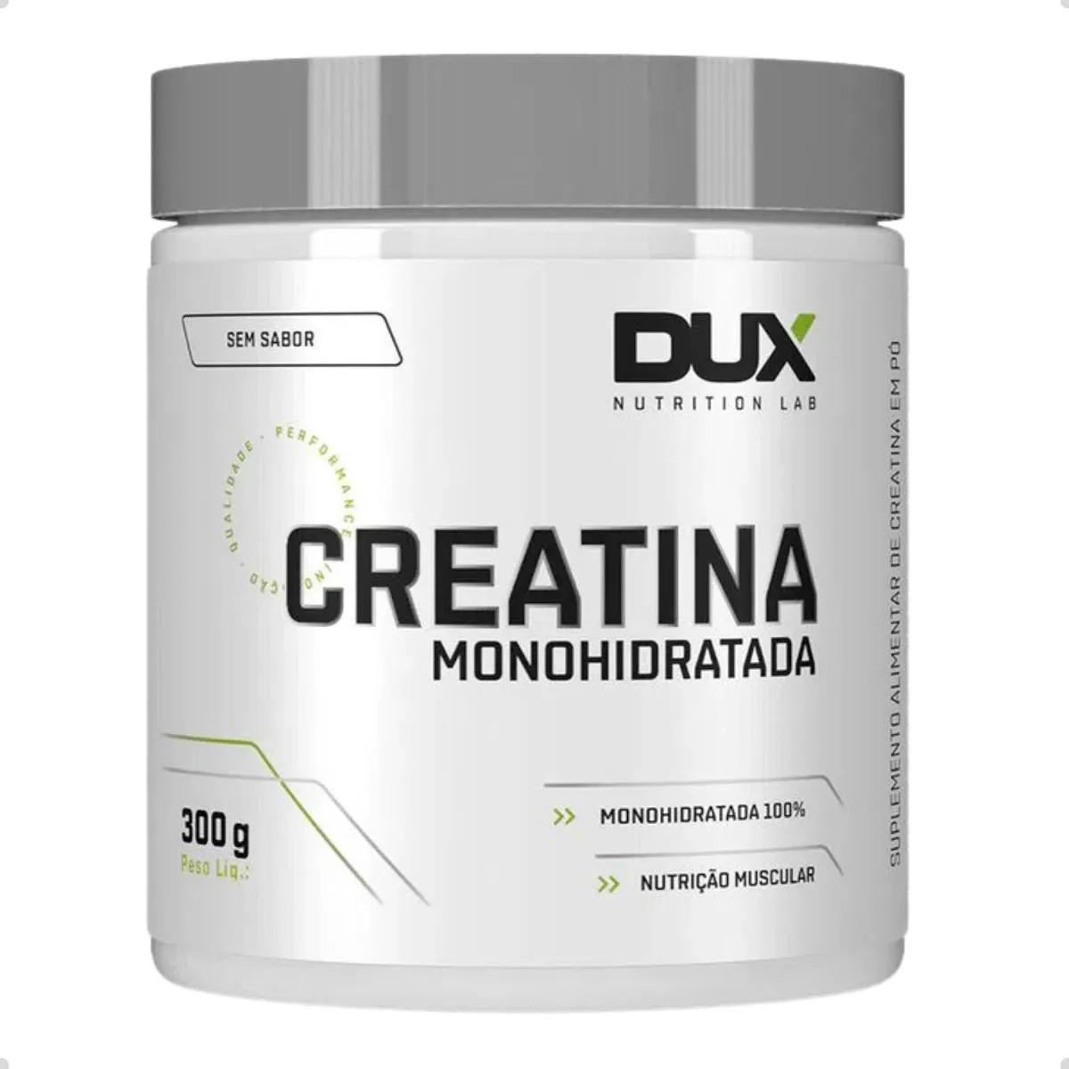 CREATINA 100% MONOHIDRATADA 300G DUX NUTRITION Natural