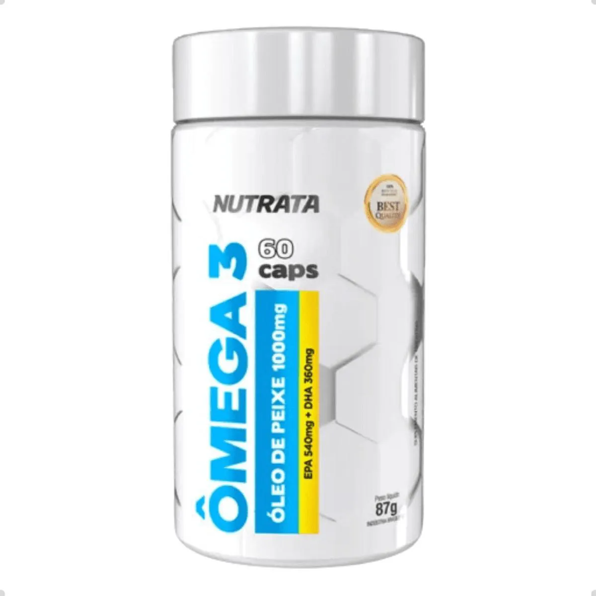ÔMEGA 3 1000MG EPA DHA 60 CAPSULAS NUTRATA Natural
