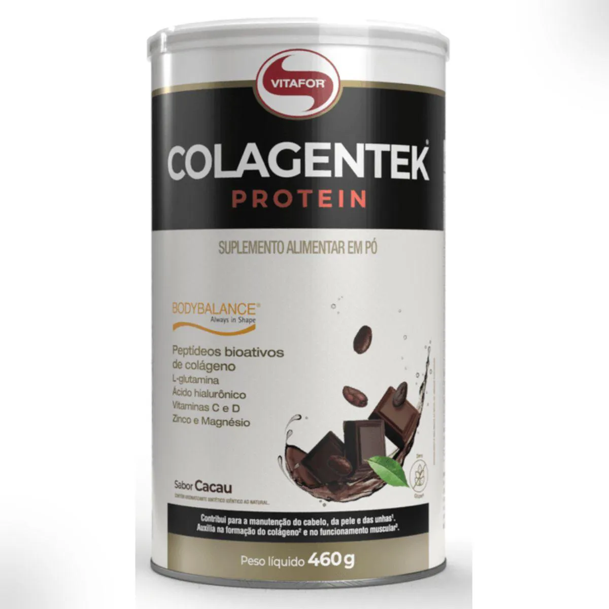 COLAGENTEK PROTEIN BODY BALANCE 460G VITAFOR Cacau