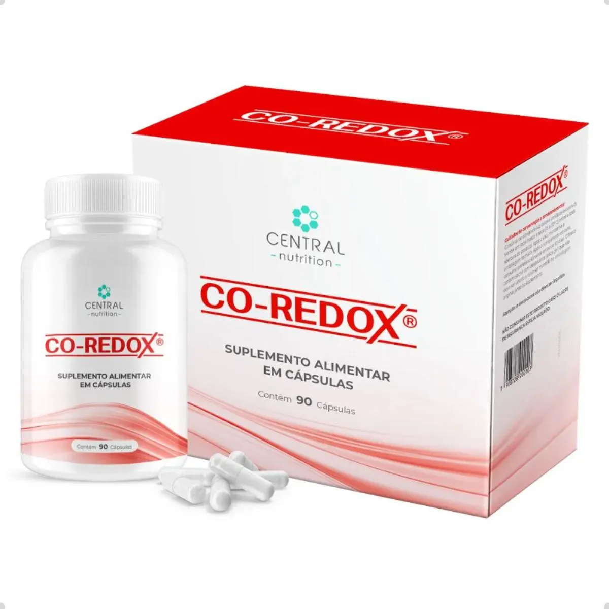 CO-REDOX ANTIOXIDANTE VEGANO 90 CAPSULAS CENTRAL NUTRITION Natural