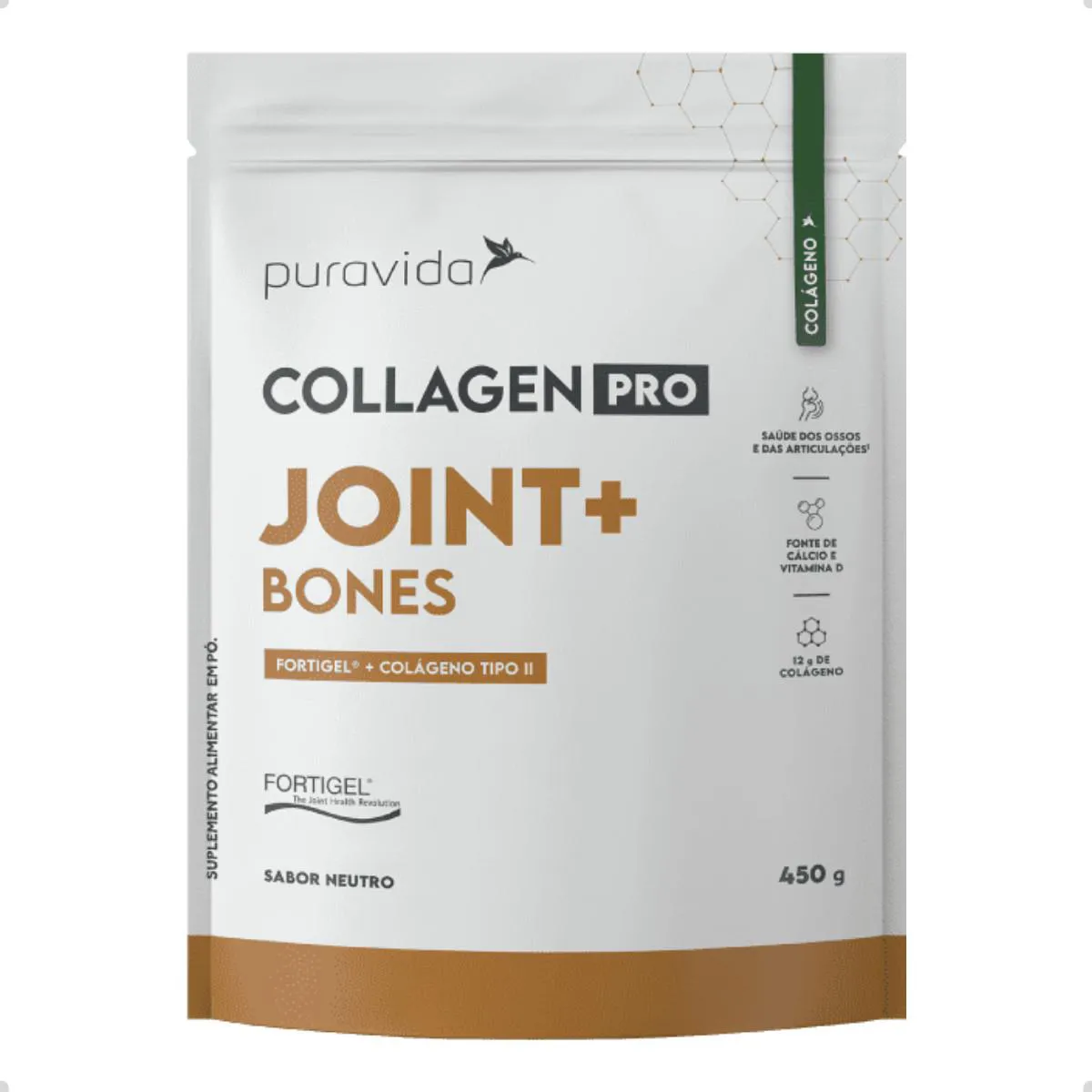 COLLAGEN PRO JOINT+ FORTIGEL 450G PURA VIDA Neutro