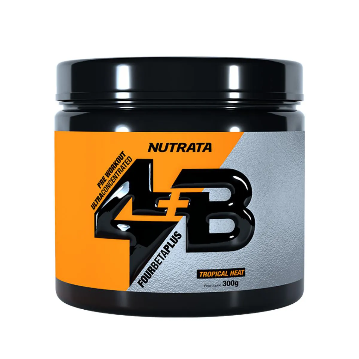 PRE WORKOUT 4B ULTRA CONCENTRATED PLUS 300G NUTRATA Frutas Tropicais