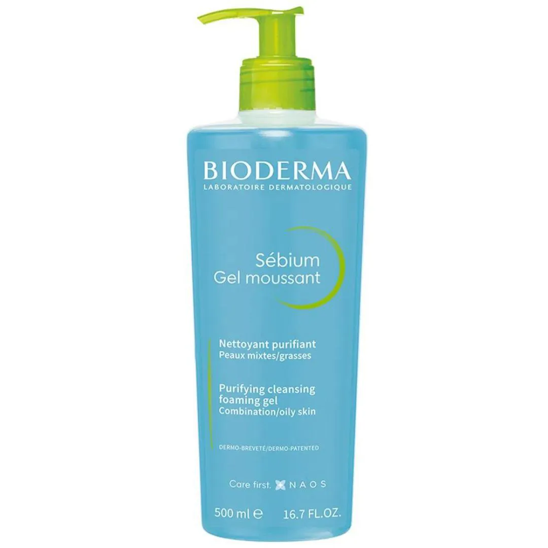 BIODERMA - SéBIUM GEL MOUSSANT 500ML - GEL DE LIMPEZA FACIAL