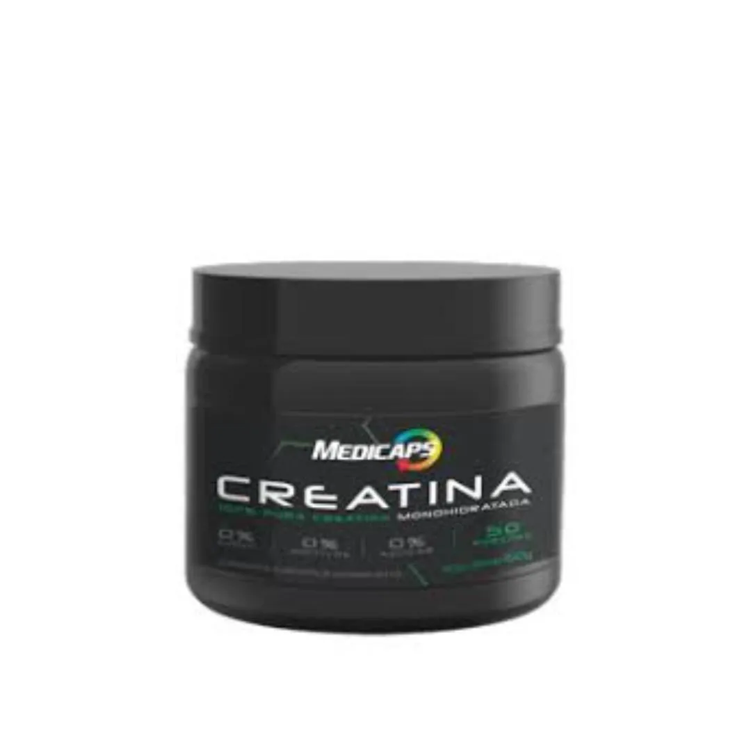 CREATINA 100% PURA MEDICAPS MONOHIDRATADA 150G 50 DOSES