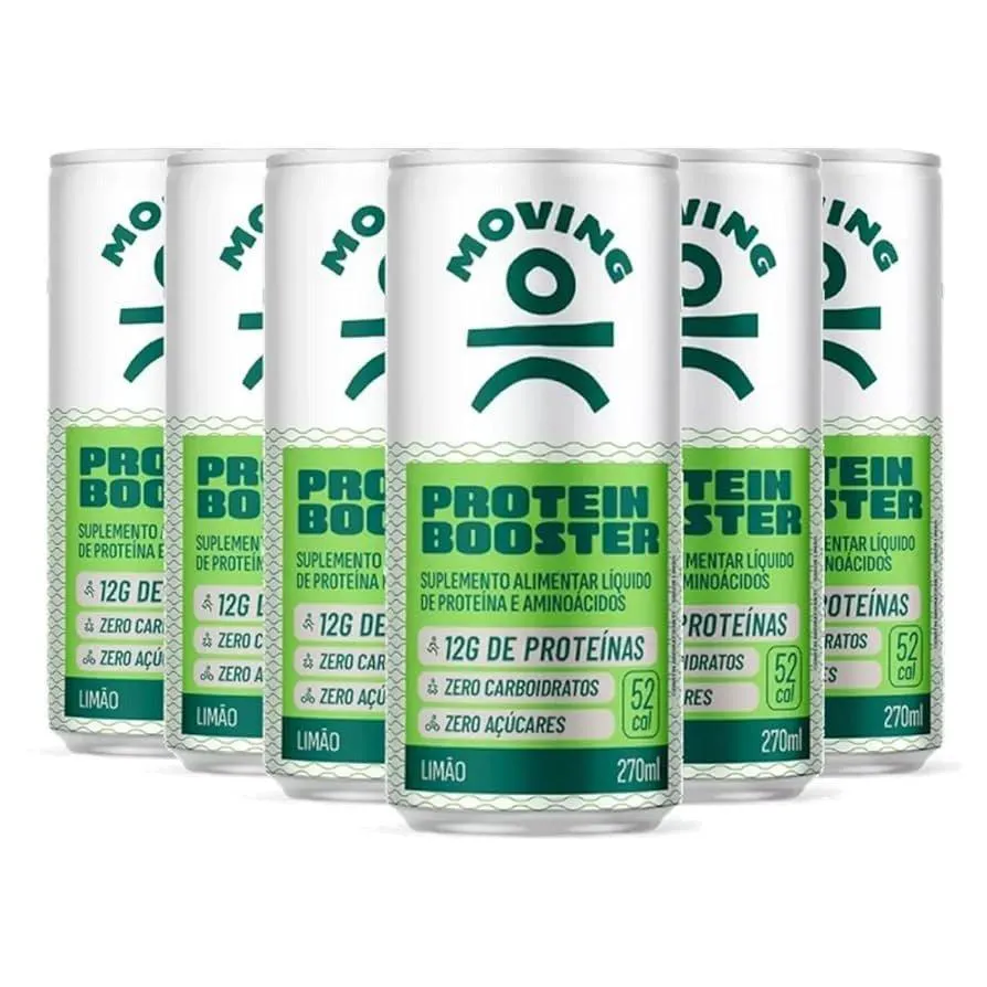 6X MOVING 12G PROTEíNA LIMãO 270ML