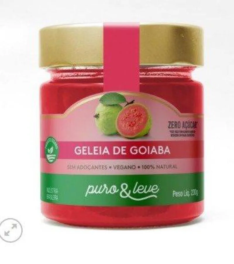 GELEIA PURO E LEVE GOIABA 230G