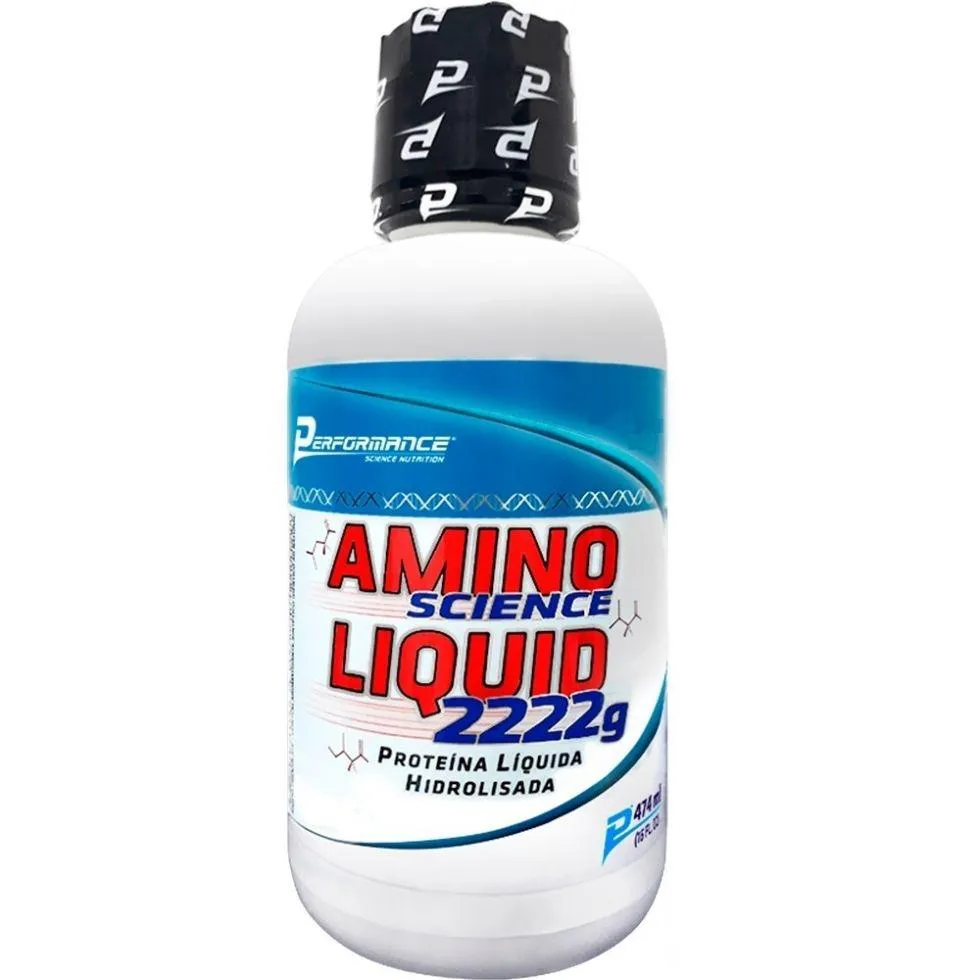 AMINO SCIENCE LIQUID 2222 (474 ML) - VENCIMENTO 31/08/2025 - SABOR: FRUTAS TROPICAIS