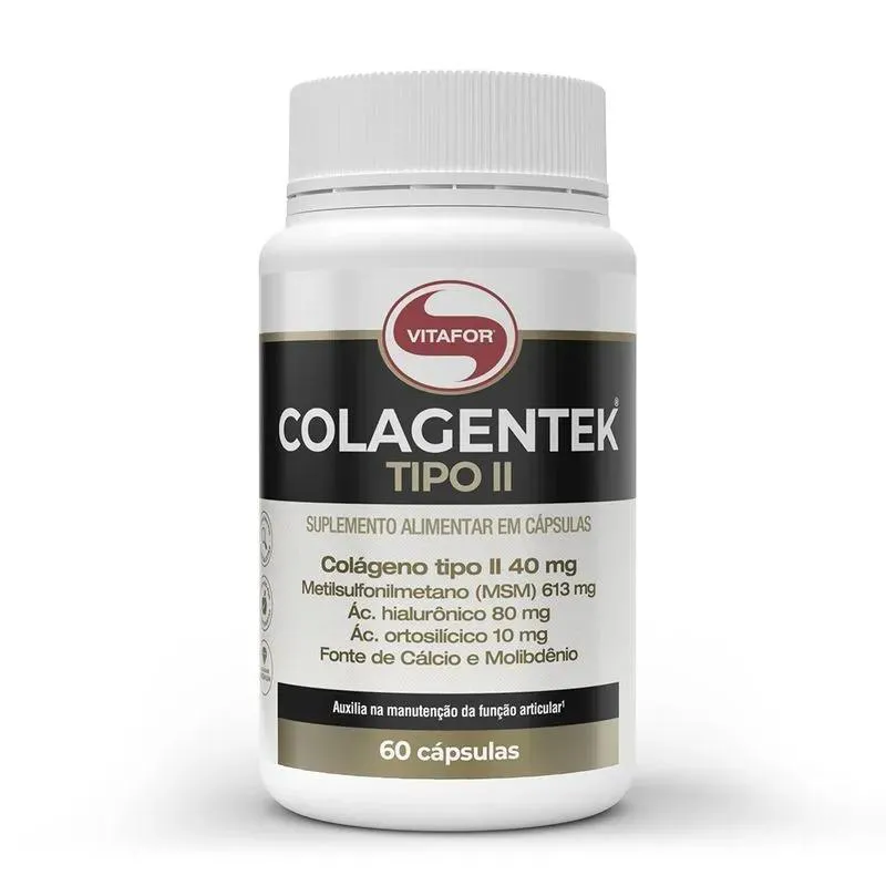 COLAGENTEK TIPO II 613MG (120 CAPS) - PADRãO: ÚNICO