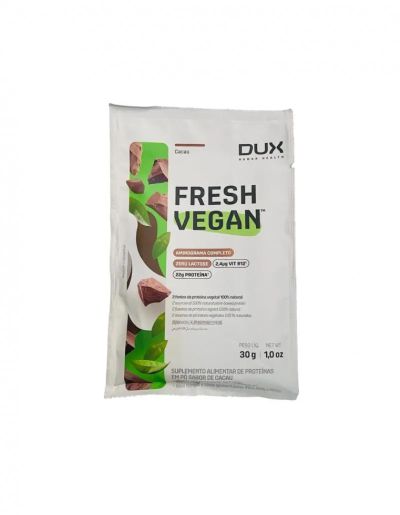 FRESH VEGAN SACHê (30G) - SABOR: CACAU