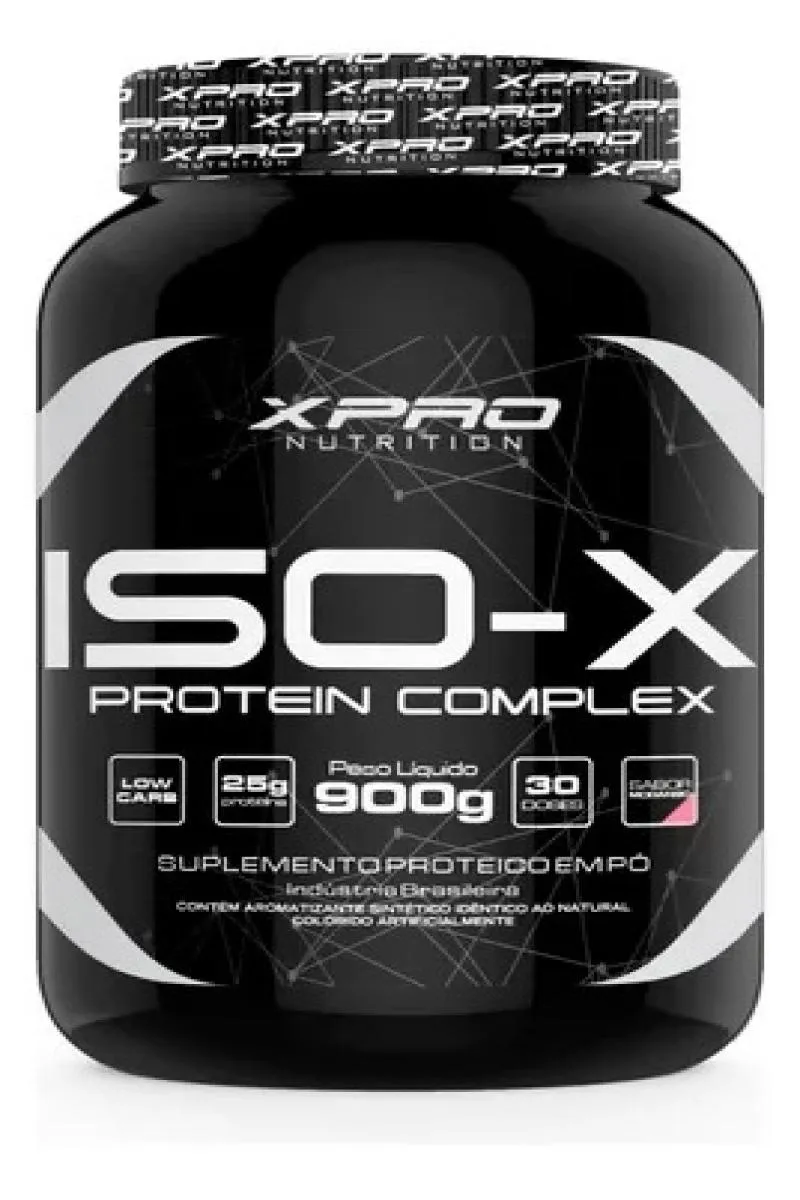 ISO-X PROTEIN COMPLEX (900G) - SABOR: MORANGO