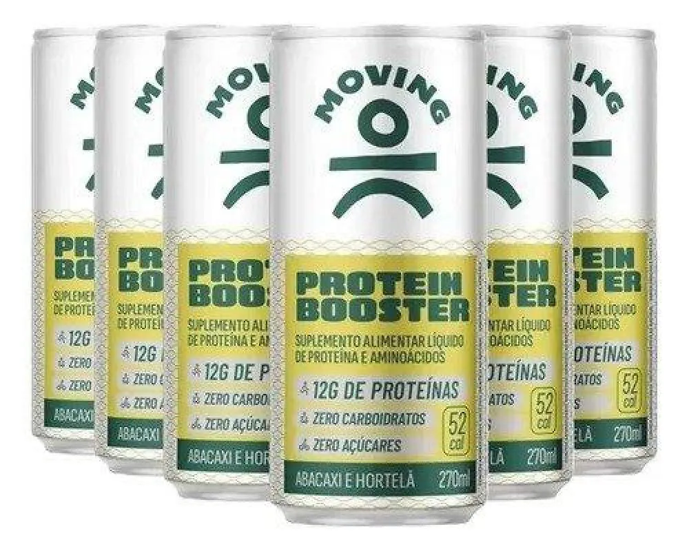 6X MOVING 12G PROTEíNA ABACAXI E HORTELã 270ML