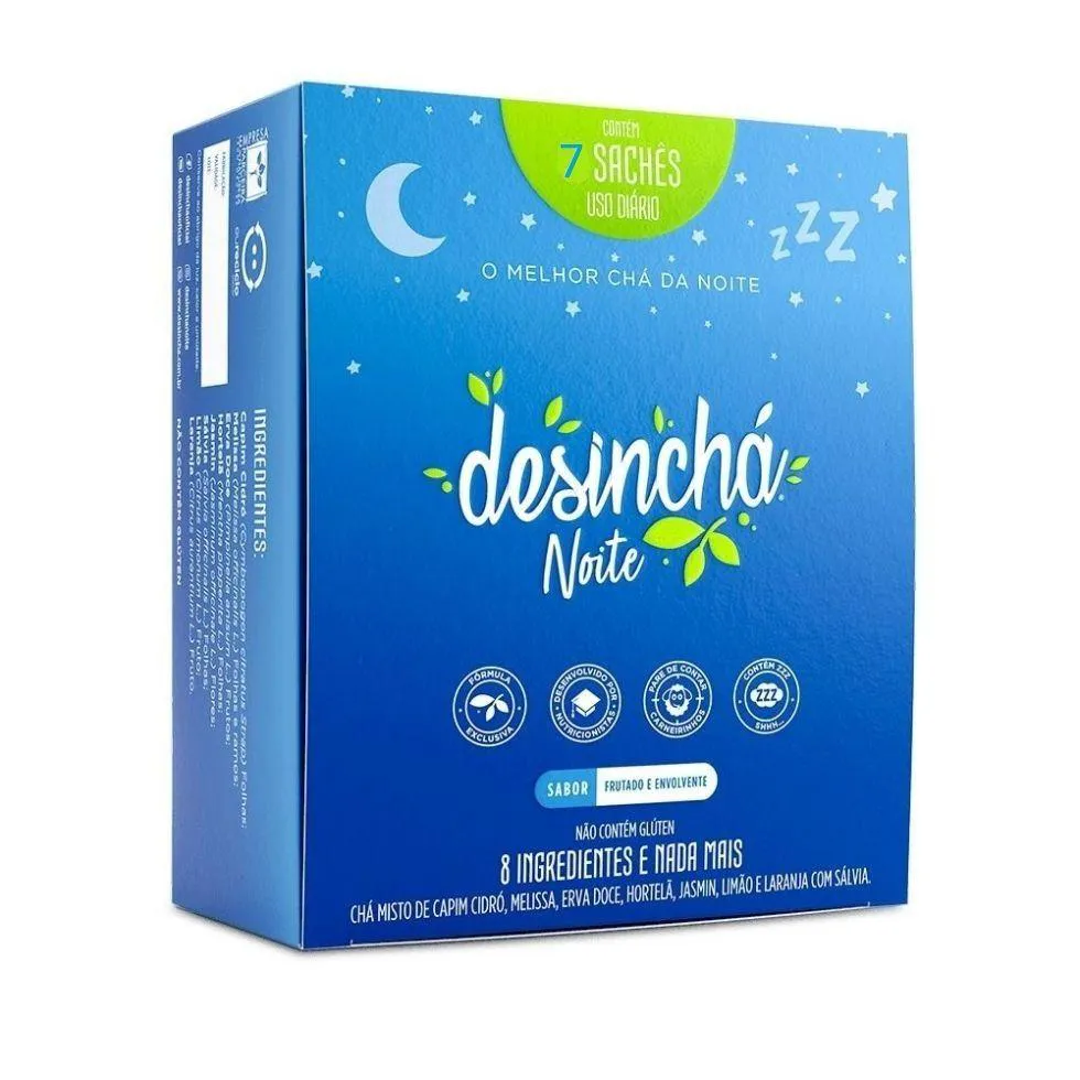 DESINCHá NOITE (7 SACHêS 1,5G) - PADRãO: ÚNICO