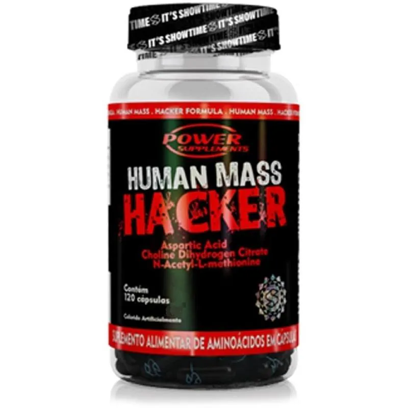 HUMAN MASS HACKER 555MG (120 CAPS) - PADRãO: ÚNICO