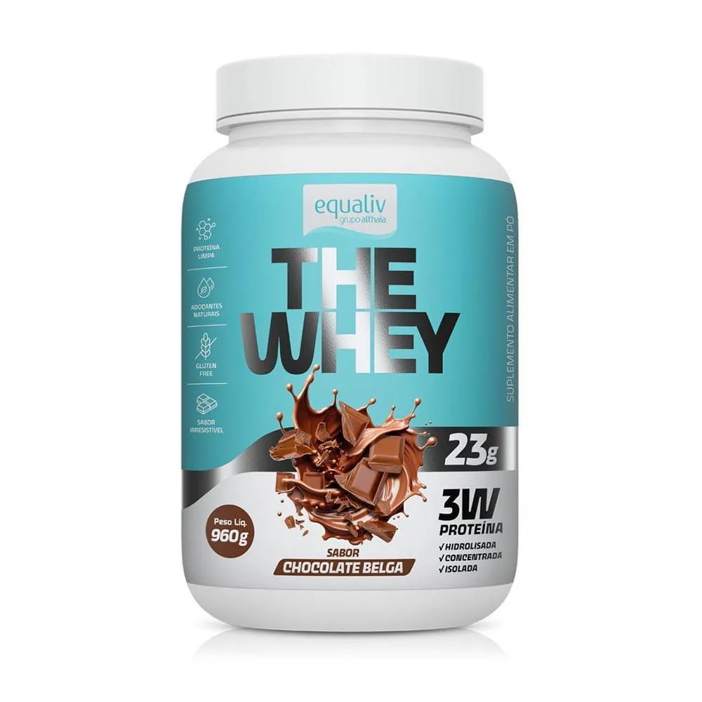 WHEY 3W EQUALIV CHOCOLATE BELGA 960G