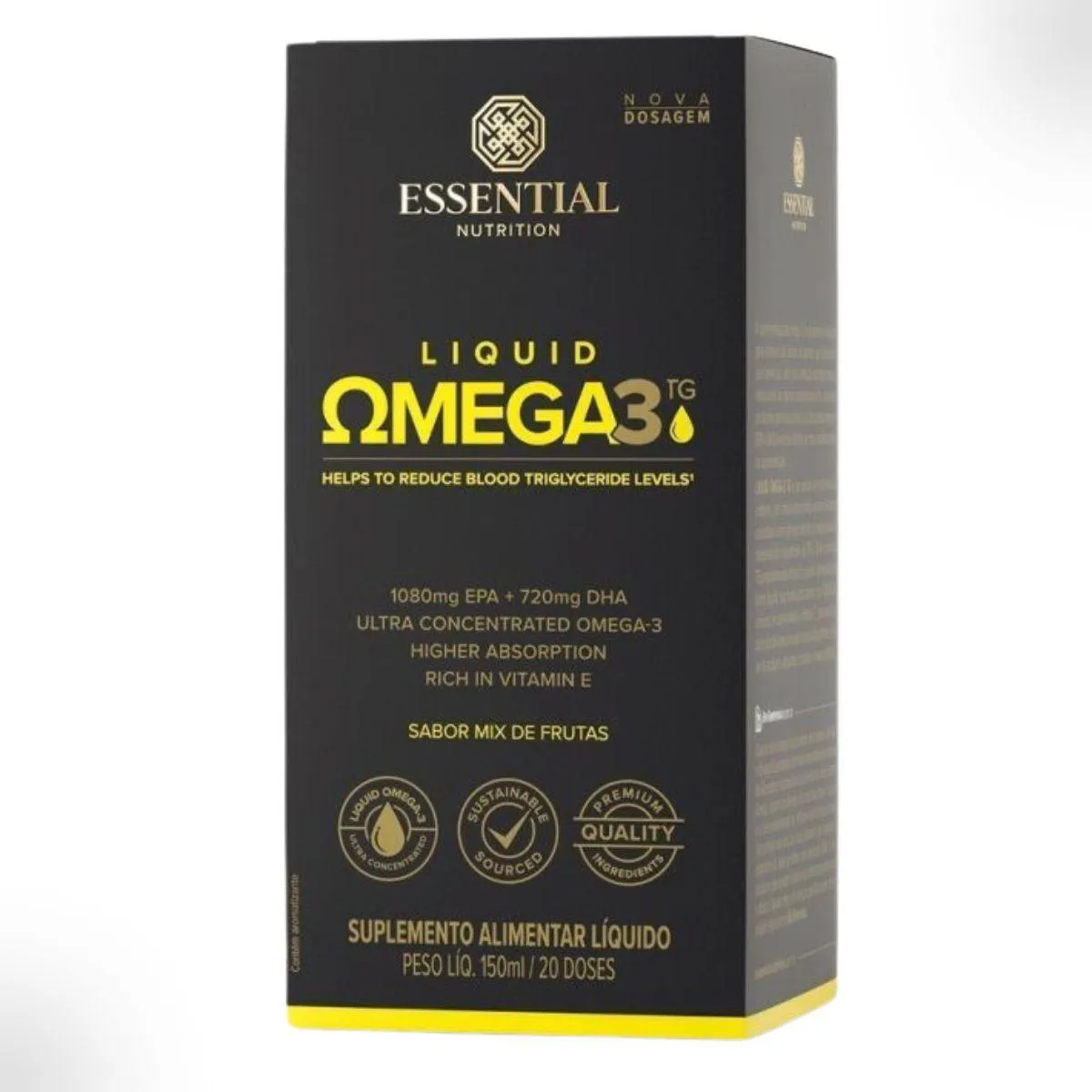 SUPER ÔMEGA-3 TG LIQUID 150 ML (20 DOSES) ESSENTIAL Natural