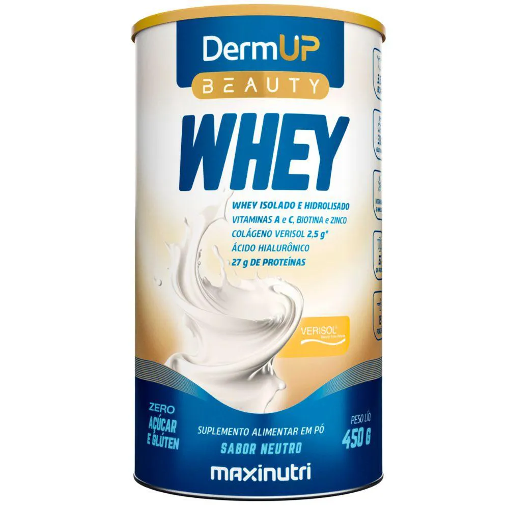 DERMUP BEAUTY WHEY 450G - MAXINUTRI Neutro