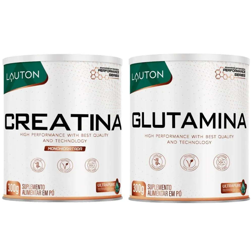 KIT CREATINA + GLUTAMINA  - LAUTON