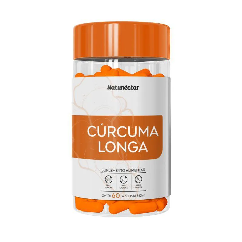 CúRCUMA LONGA 500MG NATUNéCTAR – 60 CáPSULAS