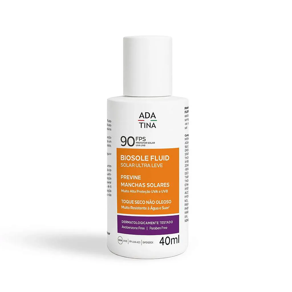 ADA TINA BIOSOLE FLUID ULTRALEVE FPS90 - PROTETOR SOLAR40ML