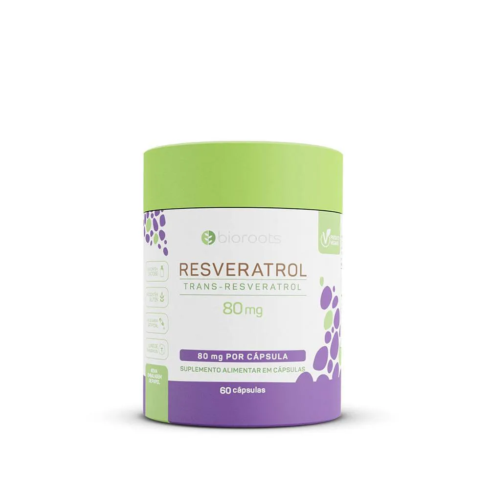 BIOROOTS RESVERATROL GRAPE EXTRACT 60UN