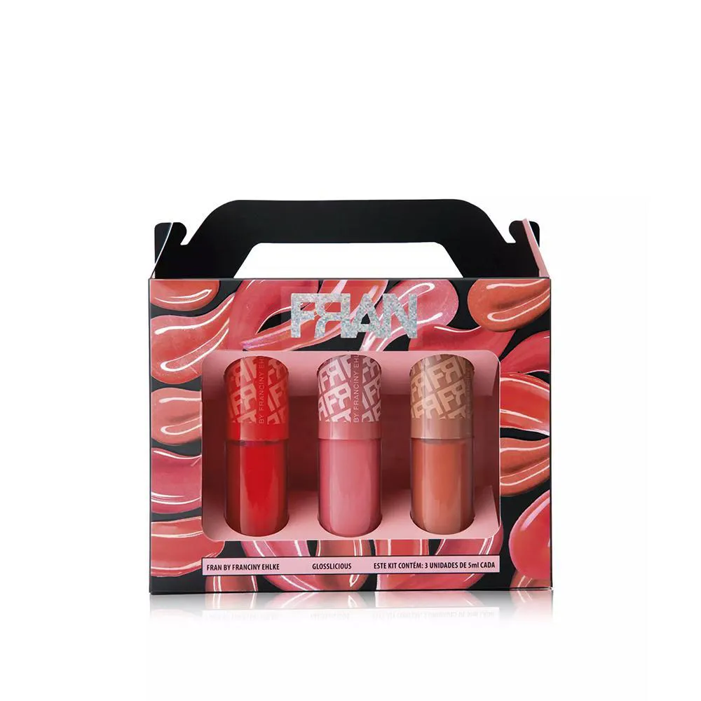 KIT GLOSS LABIAL FRAN BY FRANCINY EHLKE