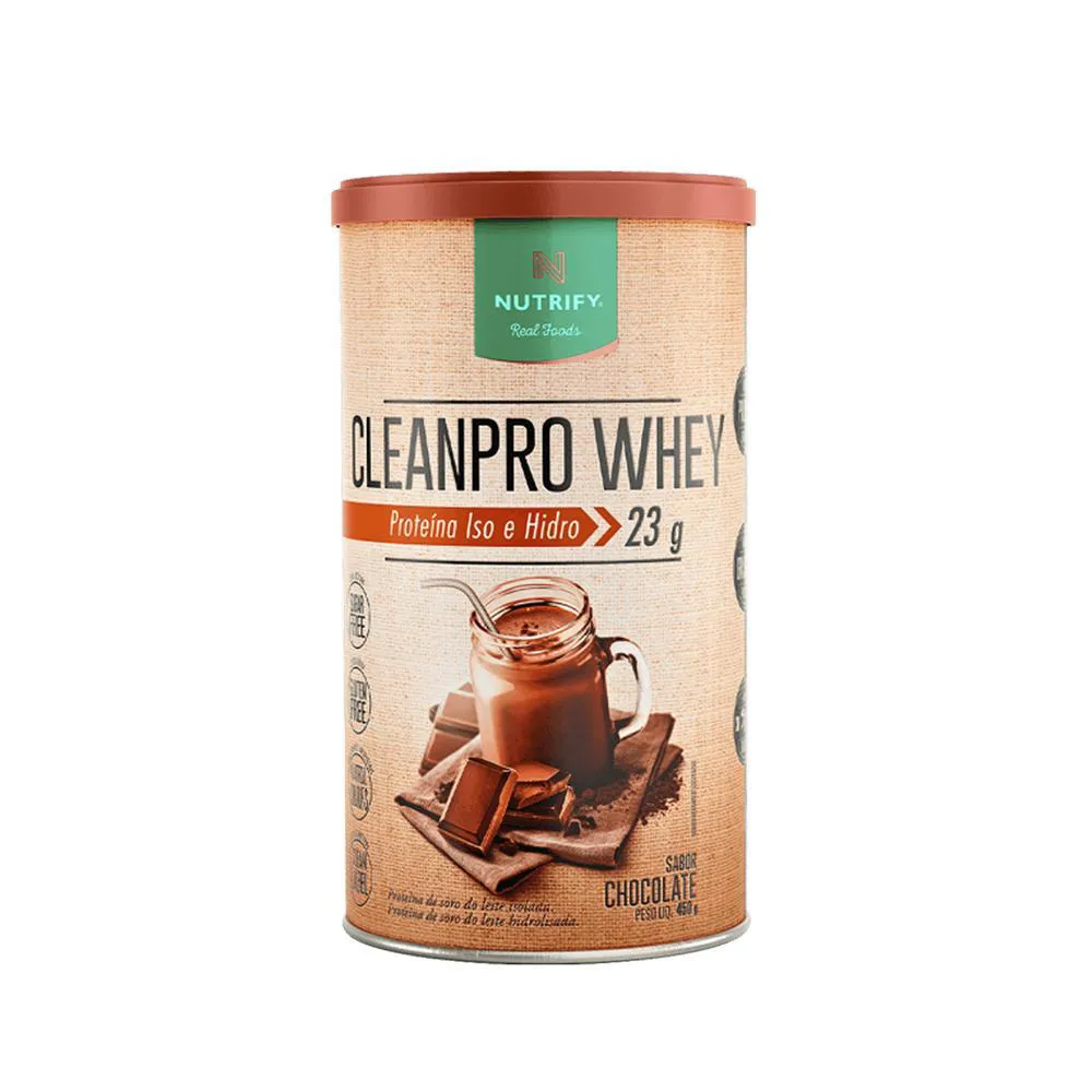 NUTRIFY CLEANPRO WHEY CHOCOLATE 450G