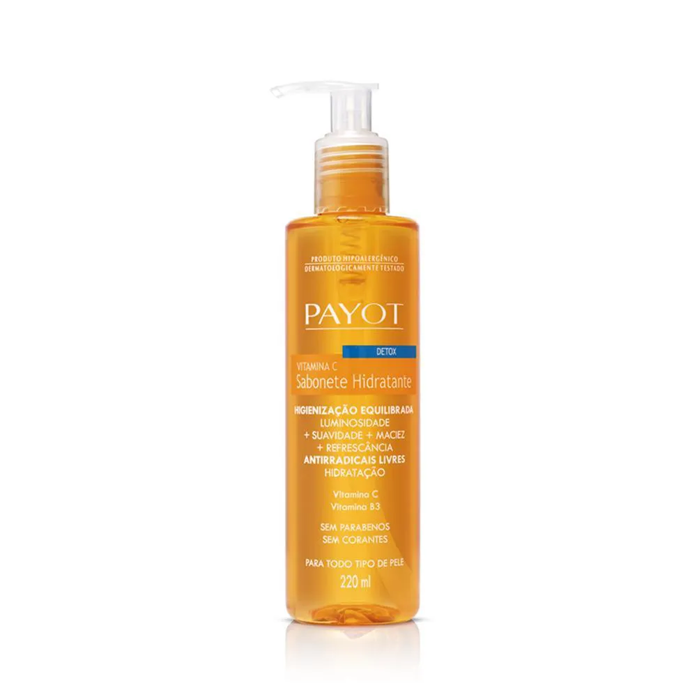 PAYOT DETOX VITAMINA C SABONETE FACIAL 200ML